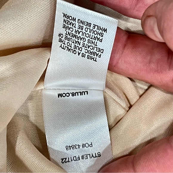 Lulu's Shine On Me Nude and Gunmetal Sequin Bodycon Mini Dress SZ S - Picture 8 of 11